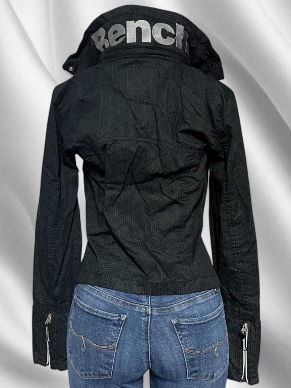 Bench Black Silver BBQ Jacket